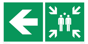 Evacuation Assembly point Left